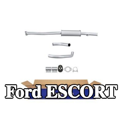 HELLA كاتم صوت وسط مع قطع التثبيت — 1997 Ford Escort