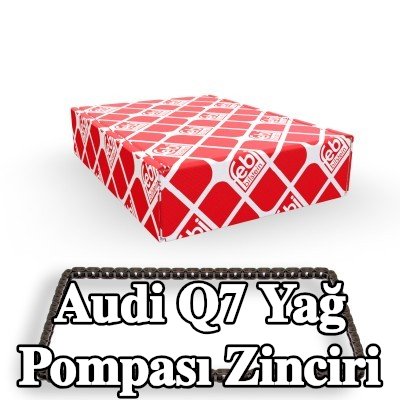 FEBI BILSTEIN Yağ pompası zinciri Orta, Alt — 2006 Audi Q7