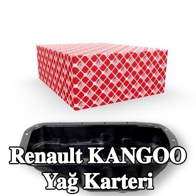 FEBI BILSTEIN Yağ tahliye tapalı yağ karteri, conta halkası ile — 2000 Renault Kangoo