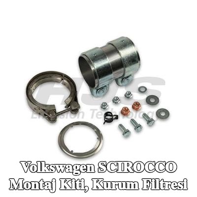 HJS Montaj Kiti, kurum filtresi — 2008 Volkswagen Scirocco