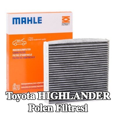 MAHLE Polen filtresi Aktif Karbon Filtresi — 2002 Toyota Highlander