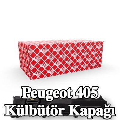 FEBI BILSTEIN Contalı/sızdırmazlık elemanlı külbütör kapağı, kapaklı — Peugeot 405