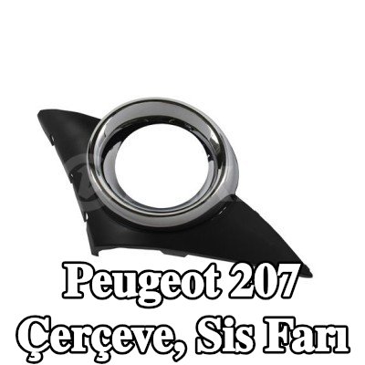 ALKAR Çerçeve, sis farı — Peugeot 207