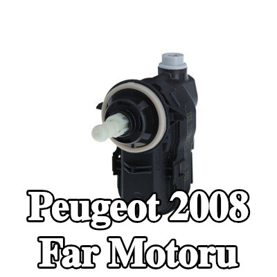VALEO Sol far motoru, Sağ — Peugeot 2008