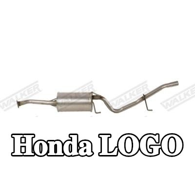 WALKER كاتم الصوت الخلفي 1460mm, بدون قطع التثبيت — Honda Logo