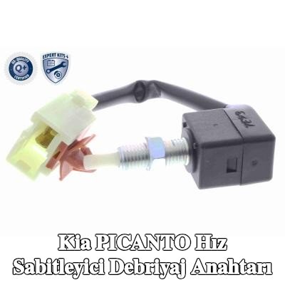 VEMO Hız sabitleyici debriyaj anahtarı Ayak bölmesi, kablo ile, EXPERT KITS + — Kia Picanto