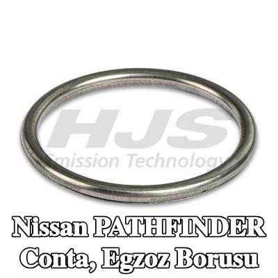 HJS Conta, egzoz borusu — 1998 Nissan Pathfinder