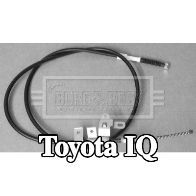 BORG & BECK كابل فرامل اليد 1698mm — Toyota Iq