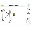 VALEO Sol ön cam regülatörü, Elektrikli, elektrik motoru olmadan — SEAT Ibiza (1)
