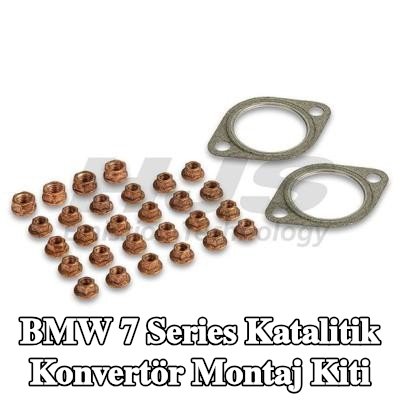 HJS Katalitik konvertör montaj kiti — BMW 7 Series