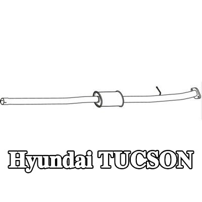 VEGAZ كاتم الصوت الأوسط — Hyundai Tucson