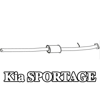VEGAZ كاتم الصوت الأوسط — Kia Sportage