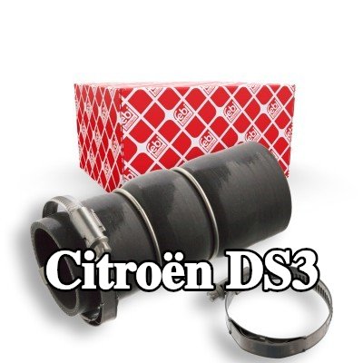 FEBI BILSTEIN خرطوم سحب الشاحن العلوي, مع مشابك — 2009 Citroën Ds3