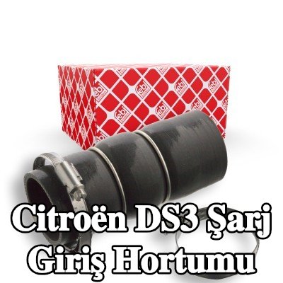 FEBI BILSTEIN Şarj Cihazı Emme Hortumu Üst, kelepçeli — 2009 Citroën Ds3