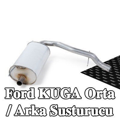 RIDEX Orta / Arka susturucu — Ford Kuga