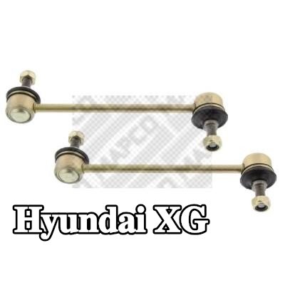 MAPCO طقم إصلاح وصلة قضيب مانع الانقلاب المحور الخلفي — Hyundai Xg