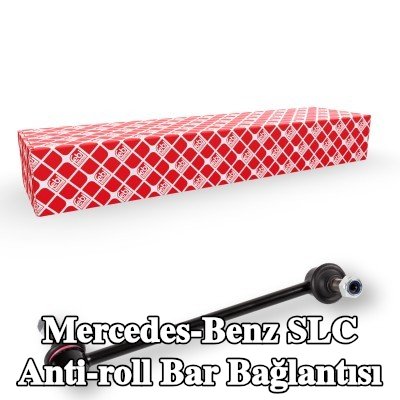 FEBI BILSTEIN Ön aks sağ stabilizatör kolu, 258mm, Çelik — Mercedes-Benz Slc