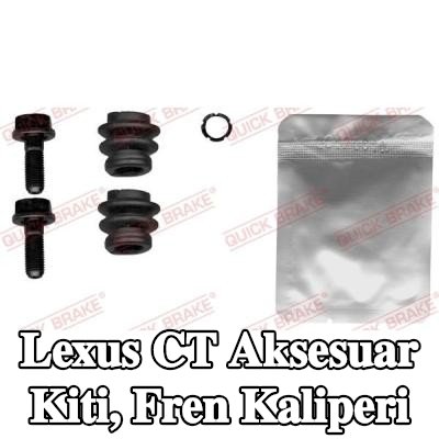 QUICK BRAKE Aksesuar Kiti, fren kaliperi — Lexus Ct