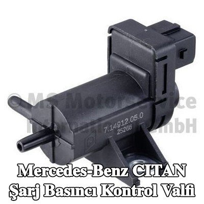 PIERBURG Şarj Basıncı Kontrol Valfi — Mercedes-Benz Citan
