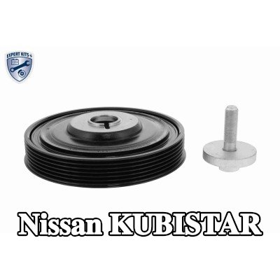 VAICO مجموعة بكرات الحزام، العمود المرفقي — Nissan Kubistar