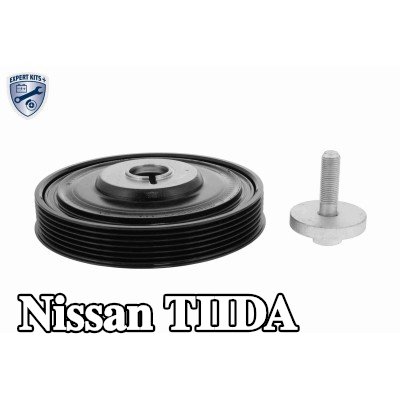 VAICO مجموعة بكرات الحزام، العمود المرفقي — 2012 Nissan Tiida