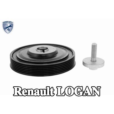 VAICO مجموعة بكرات الحزام، العمود المرفقي — Renault Logan