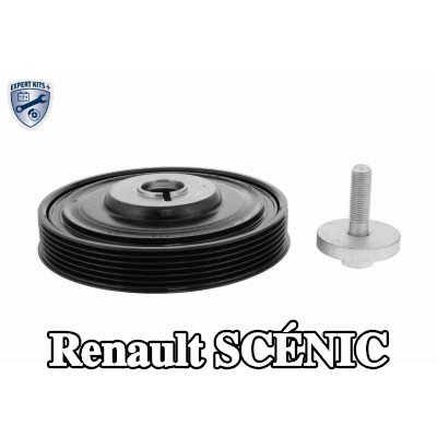 VAICO مجموعة بكرات الحزام، العمود المرفقي — Renault Scénic