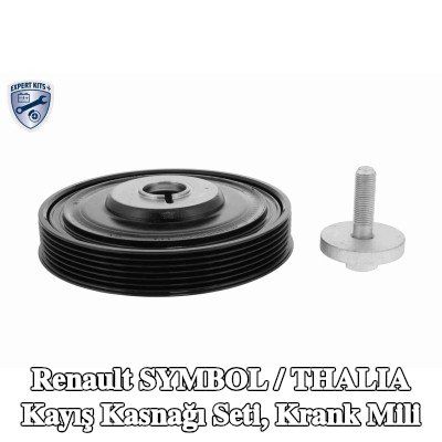 VAICO Kayış Kasnağı Seti, krank mili — 2012 Renault Symbol / Thalia
