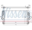 NISSENS Hızlı bağlantı parçası olmayan Intercooler, Sol konektör, düz, Sağ konektör, düz — 1997 Volkswagen Transporter (5)