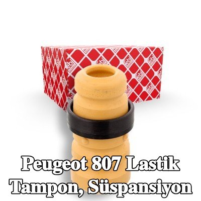FEBI BILSTEIN Lastik tampon, ön aks süspansiyonu, 59mm — Peugeot 807