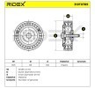 RIDEX Gergi kasnağı Ø: 65, 0mm — Ford Focus (5)