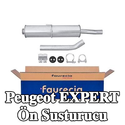 HELLA Ön susturucu Ön, montaj parçaları ile — 1997 Peugeot Expert