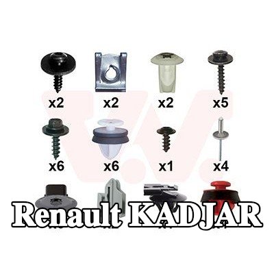 VAN WEZEL طقم التثبيت، المصد — Renault Kadjar
