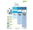 VALEO CLIMFILTER SUPREME polen filtresi, Polifenol içeren Aktif Karbon Filtresi, anti-alerjik etkiye sahip, mantar önleyici etkili — Nissan Townstar (8)