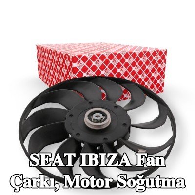 FEBI BILSTEIN Fan Çarkı, motor soğutma Sağ — SEAT Ibiza