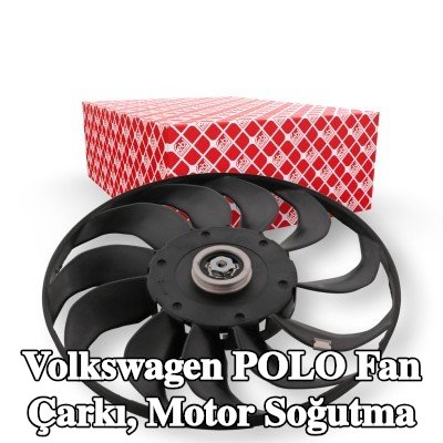 FEBI BILSTEIN Fan Çarkı, motor soğutma Sağ — Volkswagen Polo