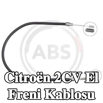 A.B.S. El freni kablosu 675mm — Citroën 2cv