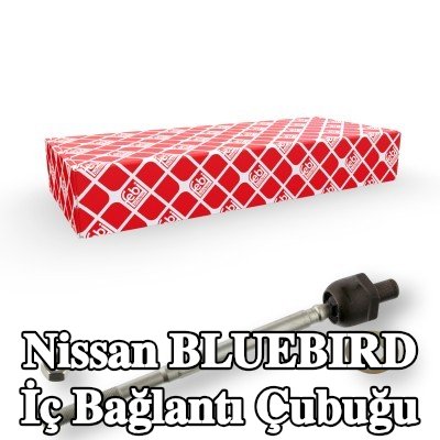 FEBI BILSTEIN İç bağlantı çubuğu OE Turbo YENİ, Sol Ön Aks, Ön Aks Sağ, 280mm, karşı somunlu, kilitleme plakası ile — Nissan Bluebird