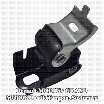 QUINTON HAZELL Lastik tampon, susturucu — Renault Modus / Grand Modus