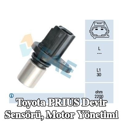 FAE Devir sensörü, motor yönetimi — Toyota Prius