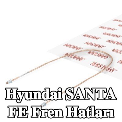 QUICK BRAKE Fren hatları — 2002 Hyundai Santa Fe
