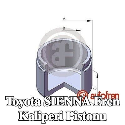 AUTOFREN SEINSA Fren kaliperi pistonu Arka Aks — Toyota Sienna