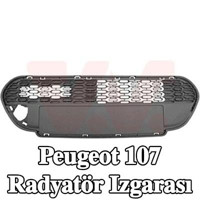 VAN WEZEL Ön radyatör ızgarası, plaka tutuculu — Peugeot 107