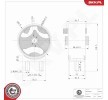 ESEN SKV Motor yatağı Ön — Kia Shuma (1)