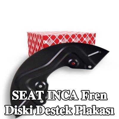 FEBI BILSTEIN Fren diski destek plakası Ön Aks Sol, Ön Aks Sağ — SEAT Inca