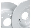 BOSCH Fren diski Dış Çap: 282mm, düz, Kaplamalı — Honda Accord (3)