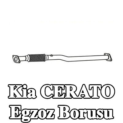 VEGAZ Egzoz Borusu — Kia Cerato
