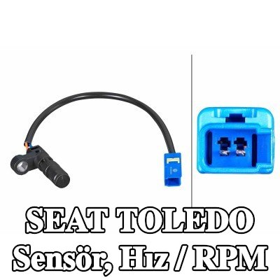 HELLA Sensör, hız / RPM — 2012 SEAT Toledo