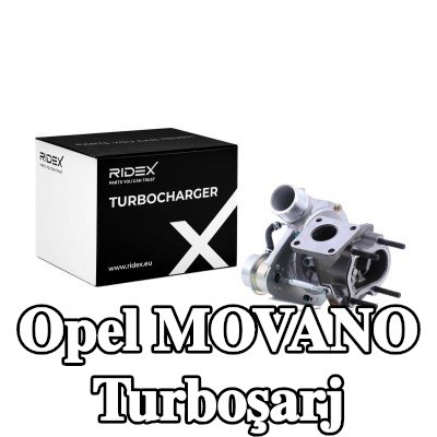 RIDEX Sabitleme/montaj malzemeli turboşarj, conta/sızdırmazlık elemanları ile — 1998 Opel Movano