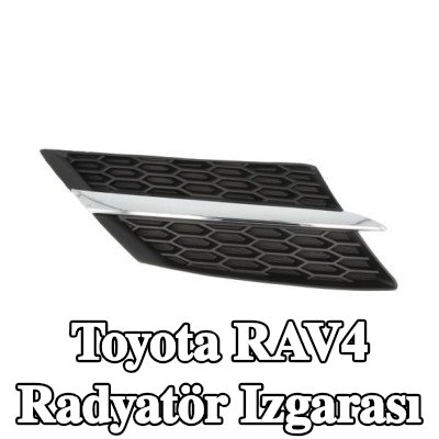 BLIC Radyatör ızgarası sağ, krom/siyah — Toyota Rav4